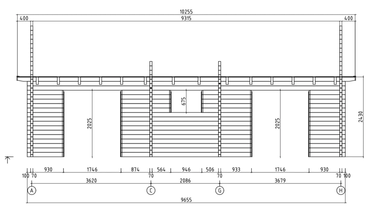 Lodge Darcy 70 - 68 m²