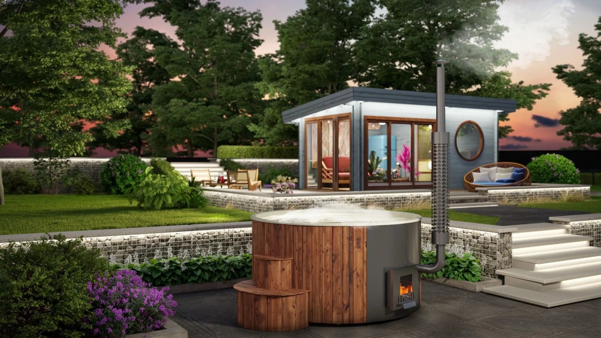 Hottub DeLux 200 | 200 x 200 cm