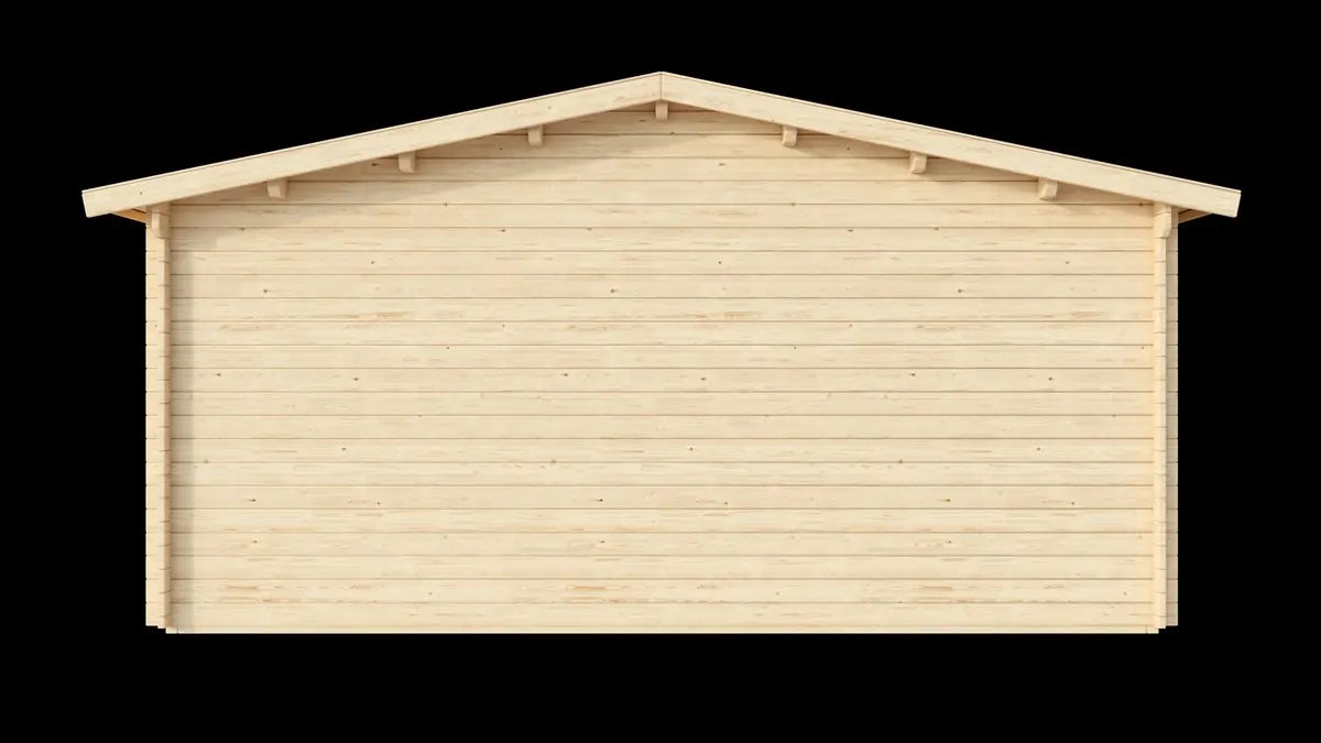 Garage und Carport für 4 Fahrzeuge | 10,6 m x 5,3 m