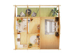 Lodge Mikka 70 - 61m² + 14m² (Terrasse)