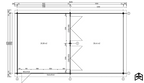 Garage und Carport für 4 Fahrzeuge | 10,6 m x 5,3 m