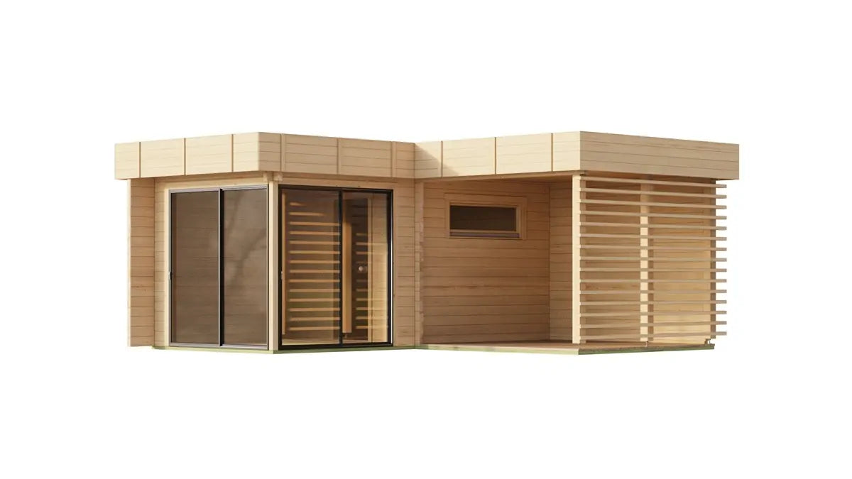 Saunacabine Forte 70 - 12m² + 8m² (terras)