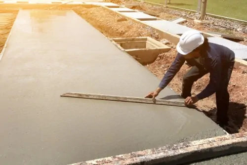Concrete base construction