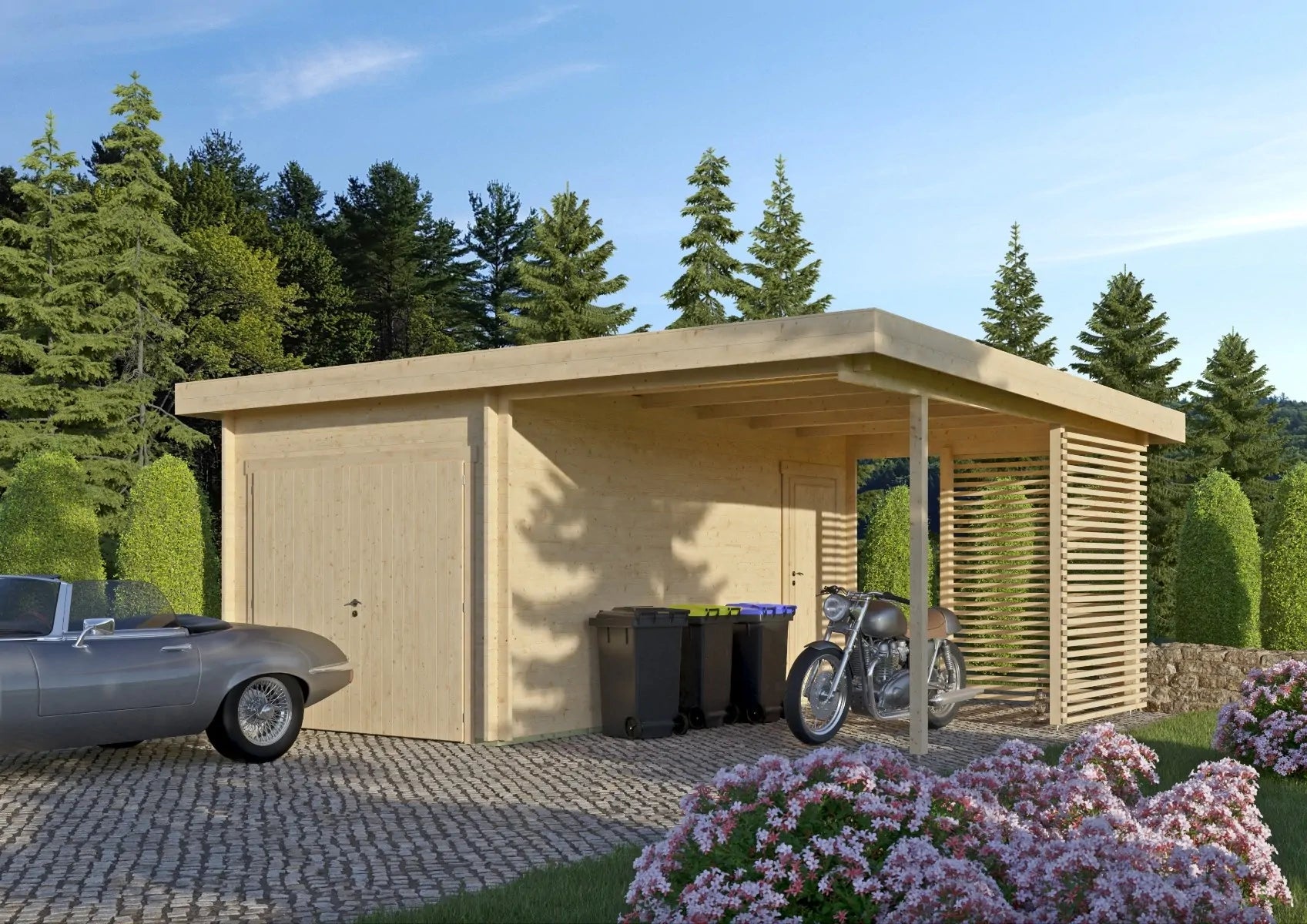 Moderne Garage Gettorf | 5,98 x 5,38 m