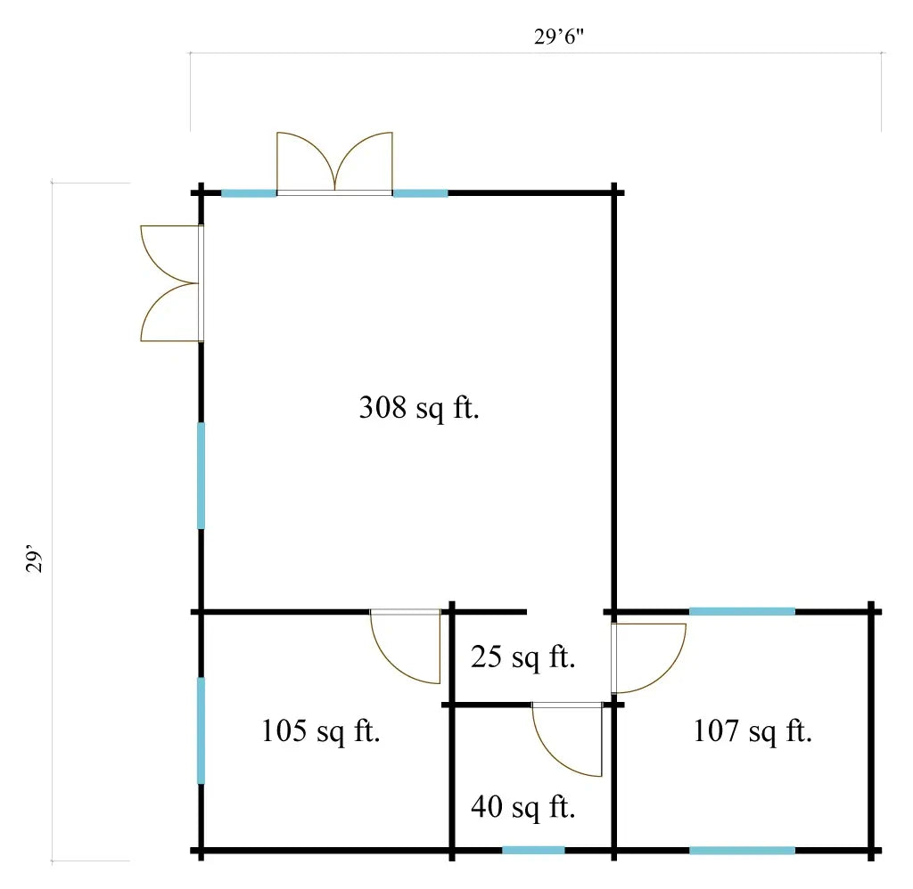 Lodge Harbord 70 - 54 m²