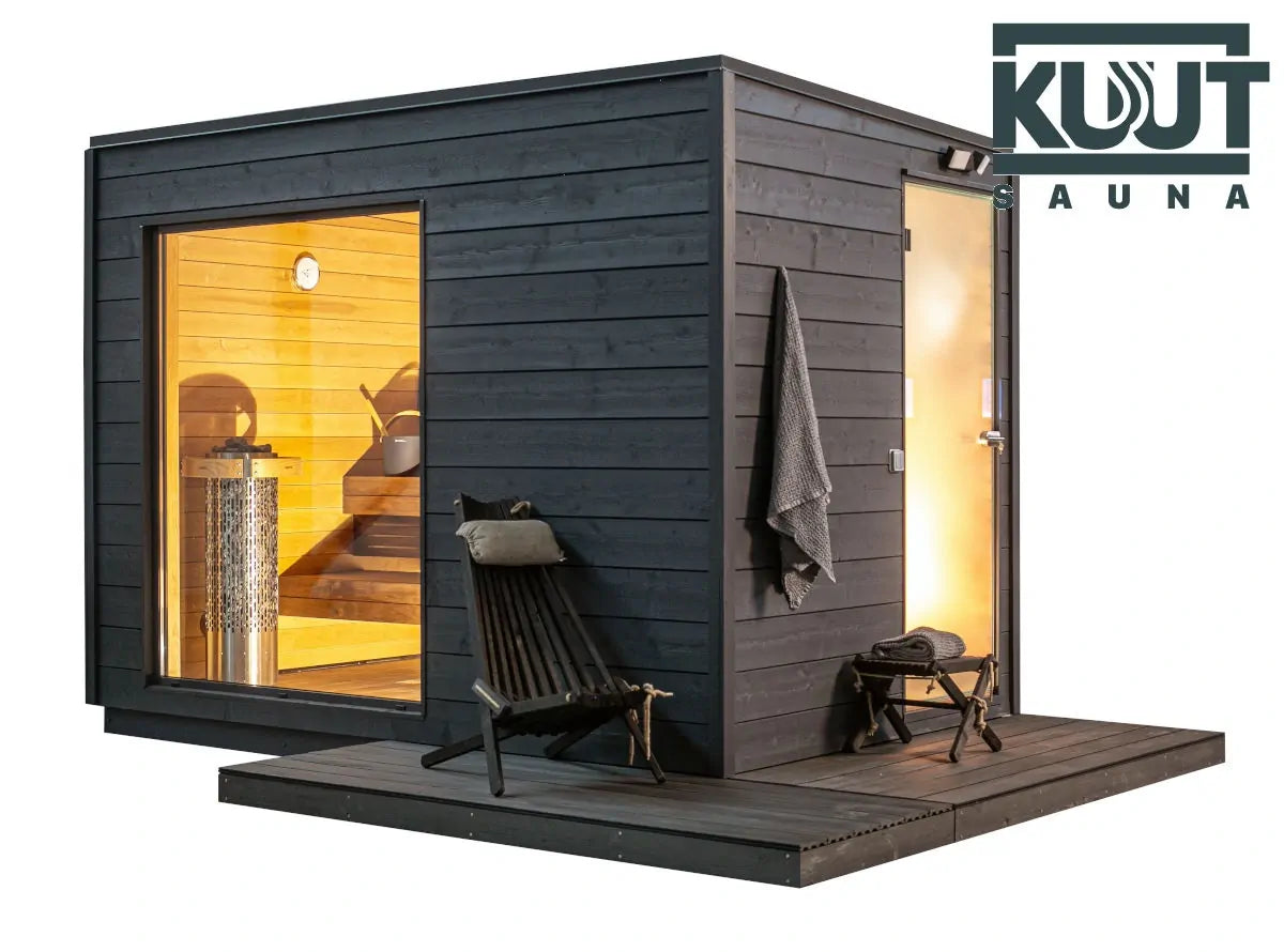 Plug-and-play sauna met elektrische verwarming | 2.2 x 2.2 m