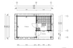 Saunacabine Leif 70 - 17m²