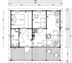 Lodge Mikka 70 - 61m² + 14m² (Terrasse)