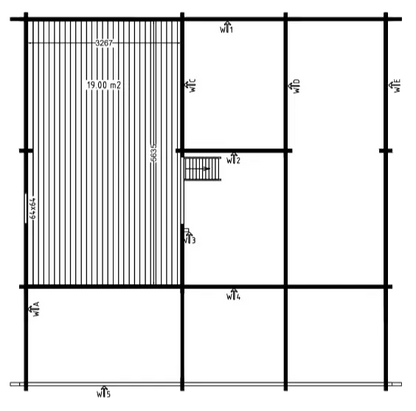 Lodge Mikka 70 - 61m² + 14m² (terras)