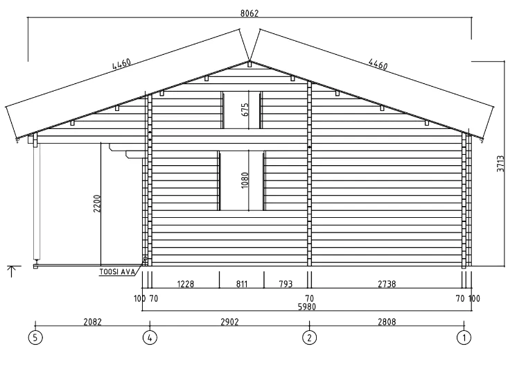 Lodge Mikka 70 - 61m² + 14m² (terras)