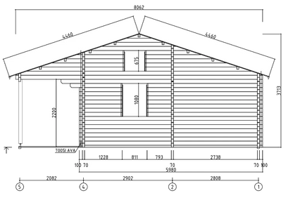 Lodge Mikka 70 - 61m² + 14m² (terras)