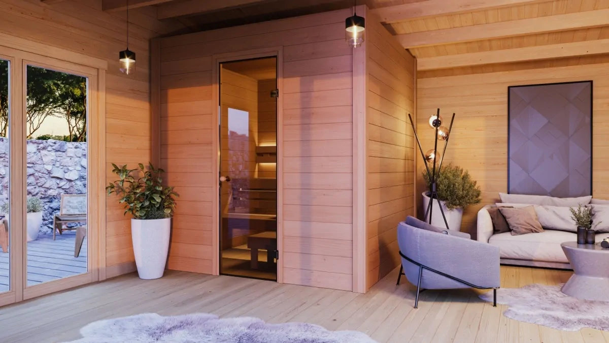 Binnensauna 44 A | 2,2 x 2,0 m