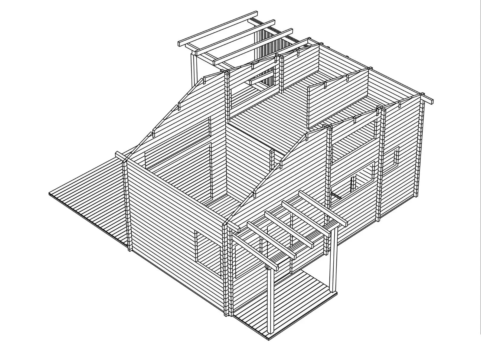 Tiny House Montreal 70 - 42m² + 36m² (terras)