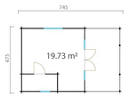 Tiny House Nepean 44 – 20m² + 11m² (Terrasse)