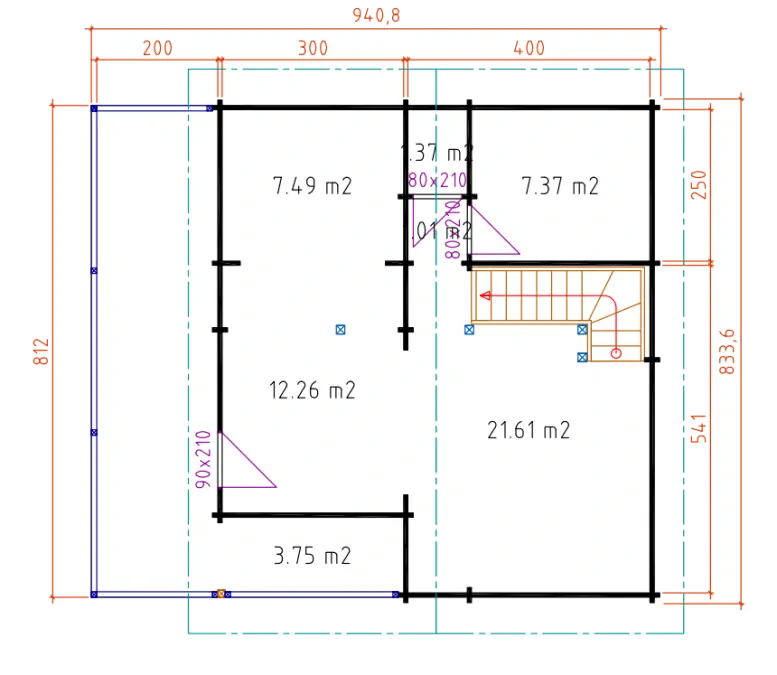 Lodge Buenasuerte 70 - 117m² + 20m² (terras)