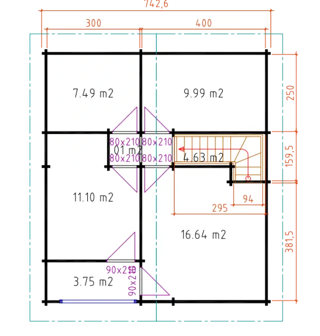 Lodge Buenasuerte 70 - 117m² + 20m² (terras)