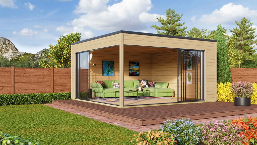 Tuinhuis Q-Bic 70 - 21 m²