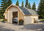 Holzgarage RHÖN | 5,2 x 5,98 Meter
