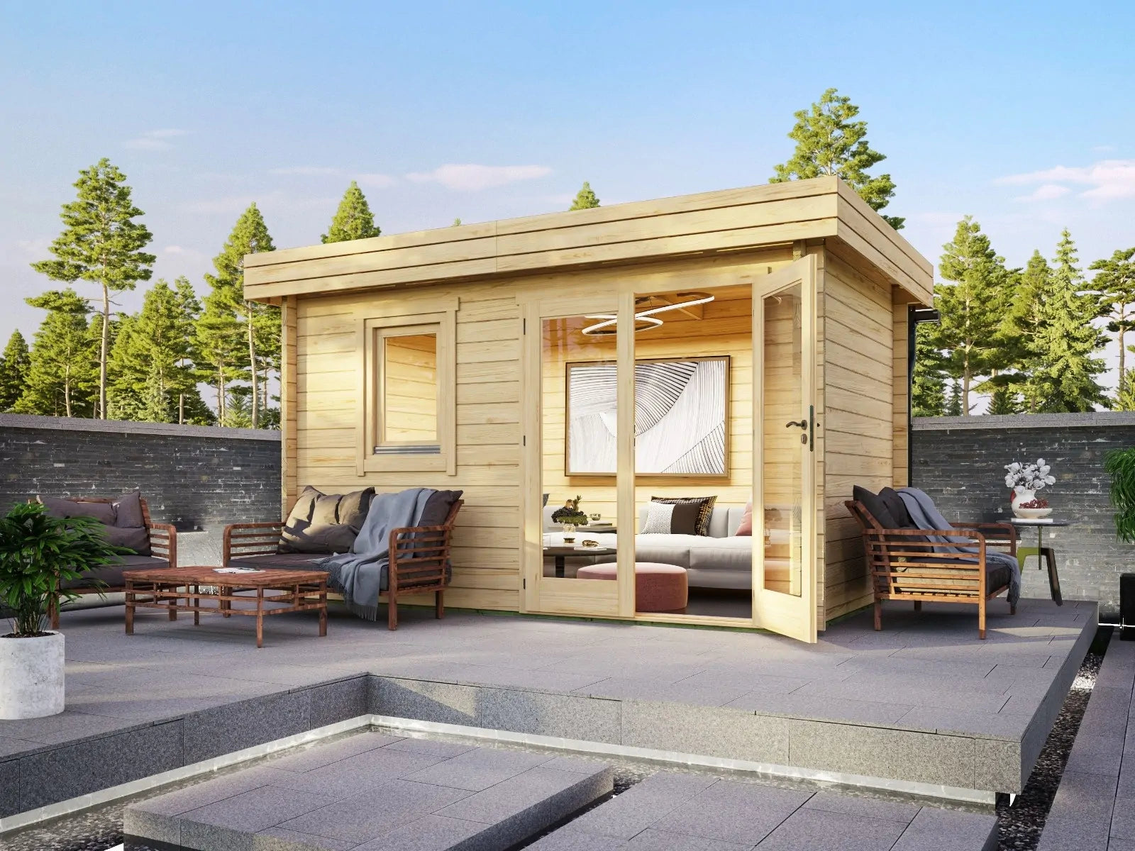 Tuinhuis Sonny 44 | 4,3 x 2,8 m