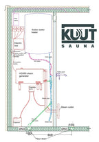 Stoomsauna KUUT | 1.2 x 2.4 m