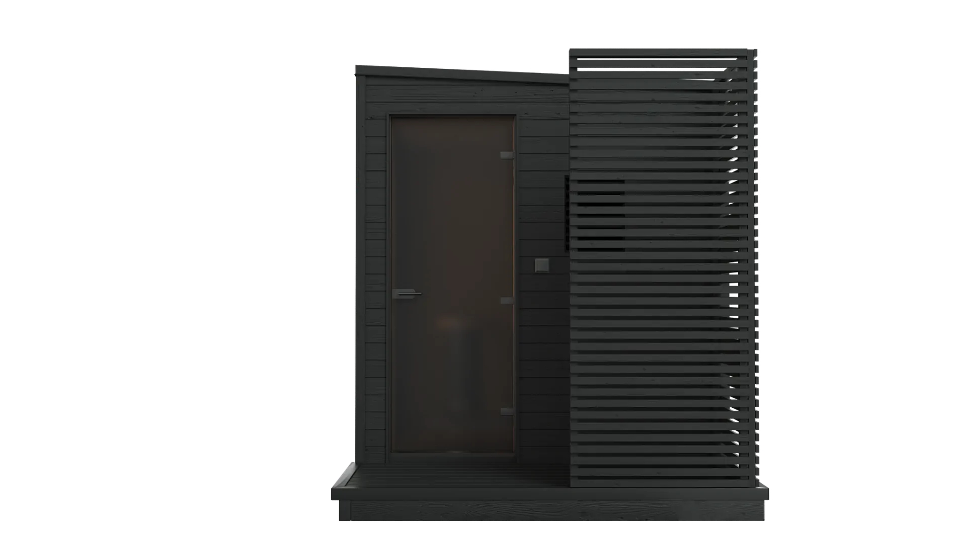 Plug-and-play sauna met elektrische verwarming | 2.2 x 2.2 m