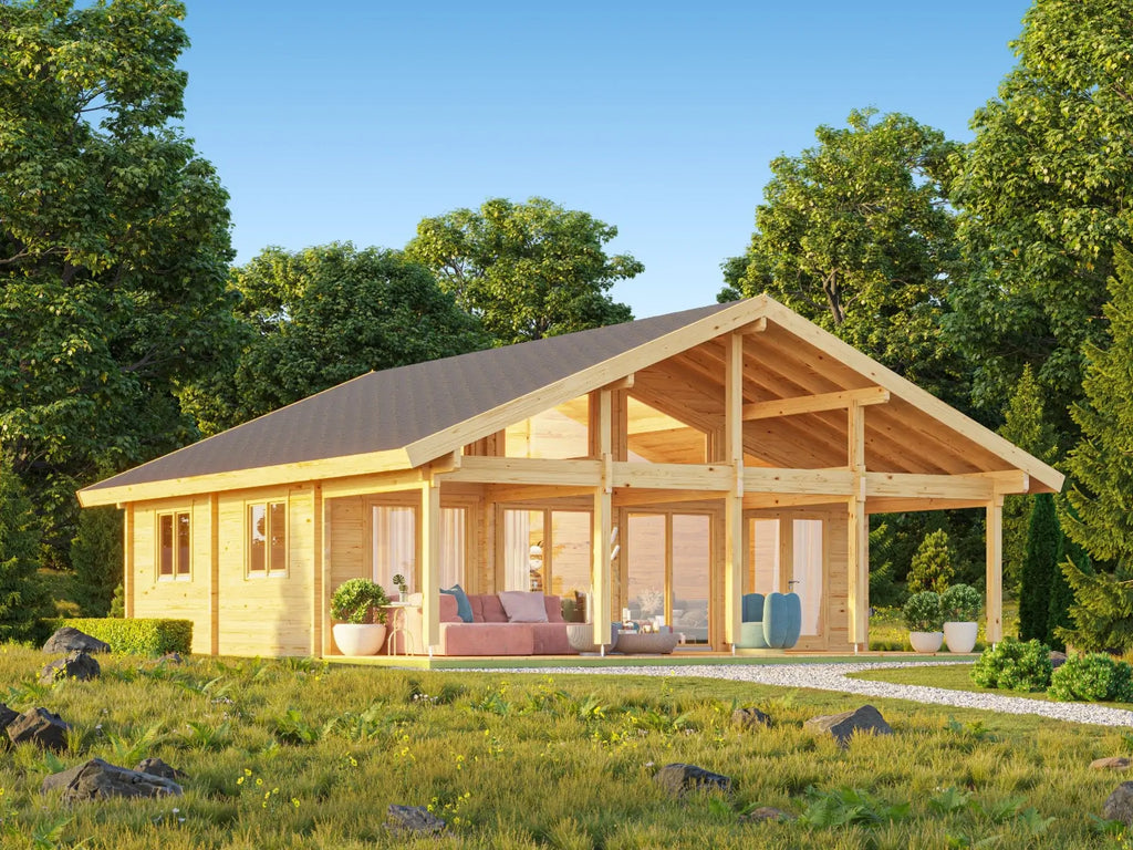 Lodge Caroline 90 - 57m² + 27m² (terras)